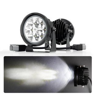 Aurora ALO-R-4-C24T3 кругла LED фара (2шт.) 10см 60W &ndash; комбінованого світла ALO-R-4-C24T3-1PCS-NO фото