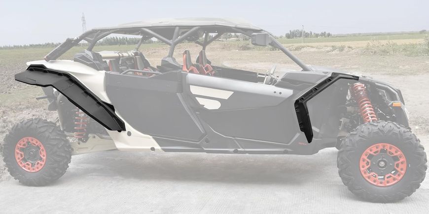 Розширювачі арок широкі для BRP Can-Am Maverick X3, Kemimoto B0103-00202BK, 715002973 B0103-00202BK фото