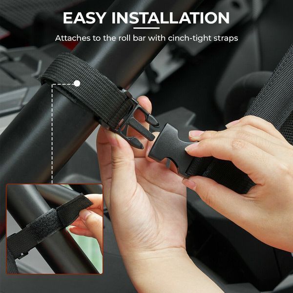 Захисні сітки на двері для Polaris RZR PRO XP/RZR PRO R, Kemimoto B0102-00501BK B0102-00501BK фото