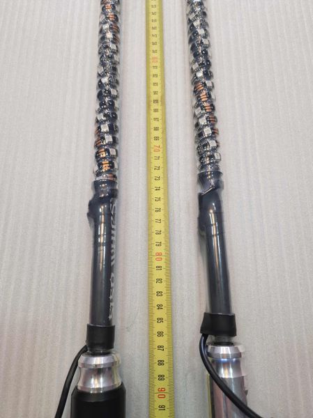 LED флагштоки 5150Whips 187 3ft (94см), комплект 2шт., можливість підключення стопів та поворотників, керування через додаток 5150WHIPS-187-3FT фото