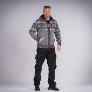Толстовка Thor Steinar Runa Gray-Red (M) 900050047-120 фото