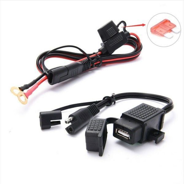 USB-зарядка 5V/2.1A довжиною кабелю 120см, Kemimoto FTVWH014 FTVWH014 фото