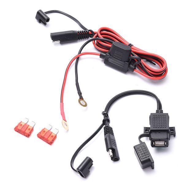 USB-зарядка 5V/2.1A довжиною кабелю 120см, Kemimoto FTVWH014 FTVWH014 фото