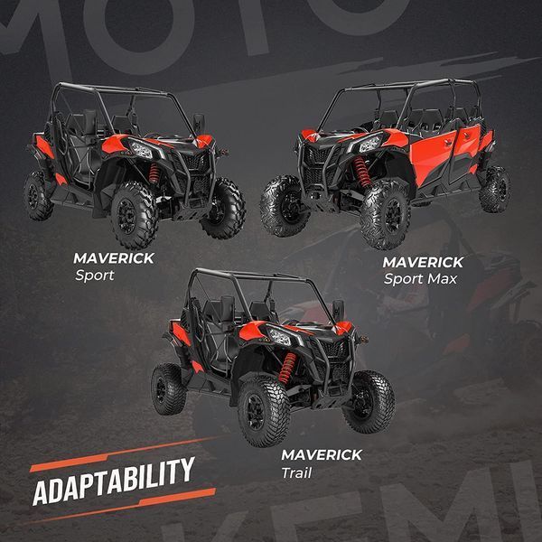 Сумка стельова (під дах) для BRP Can-am Maverick Sport/Trail, Kemimoto B0113-09101BK B0113-09101BK фото