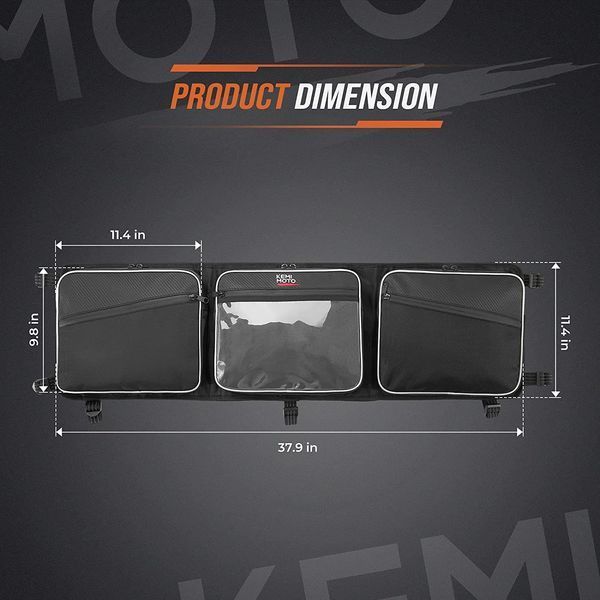Сумка стельова (під дах) для BRP Can-am Maverick Sport/Trail, Kemimoto B0113-09101BK B0113-09101BK фото