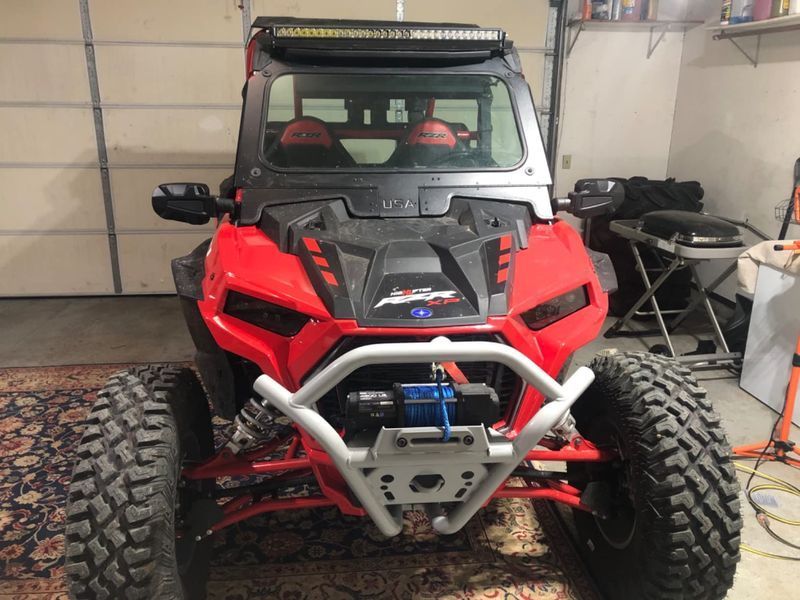 Дзеркала бокові для Polaris RZR XP 1000/RZR XP Turbo/RZR Turbo S алюмінієві, Kemimoto B0106-07201BK, 2881198 B0106-07201BK фото