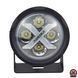 Aurora ALO-R4T3-PR LED фара (2шт.) 10см 40W &ndash; дальнього світла, DRL&ndash;червоний, світлодіодна кругла з денним ходовим вогнем ALO-R4T3-PR-1PCS-NO фото 2