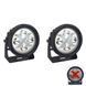 Aurora ALO-R4T3-PR LED фара (2шт.) 10см 40W &ndash; дальнього світла, DRL&ndash;червоний, світлодіодна кругла з денним ходовим вогнем ALO-R4T3-PR-1PCS-NO фото 1