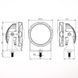 Aurora ALO-R4T3-PR LED фара (2шт.) 10см 40W &ndash; дальнього світла, DRL&ndash;червоний, світлодіодна кругла з денним ходовим вогнем ALO-R4T3-PR-1PCS-NO фото 9