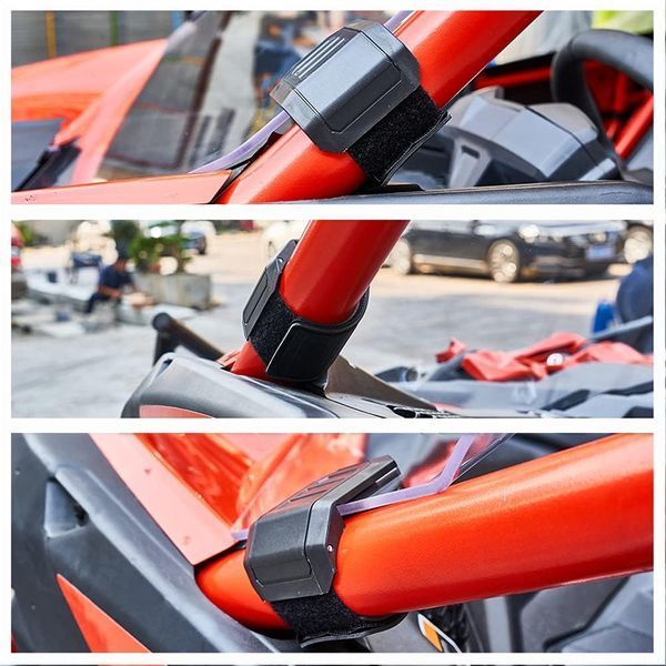 Кріплення лобового скла універсальне 1шт. для Can-am, Polaris, CFMOTO, Yamaha, UTV, баггі; Kemimoto FTVWC005 FTVWC005 фото